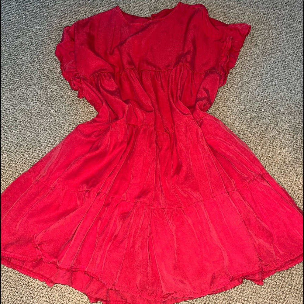 Beautiful red dress